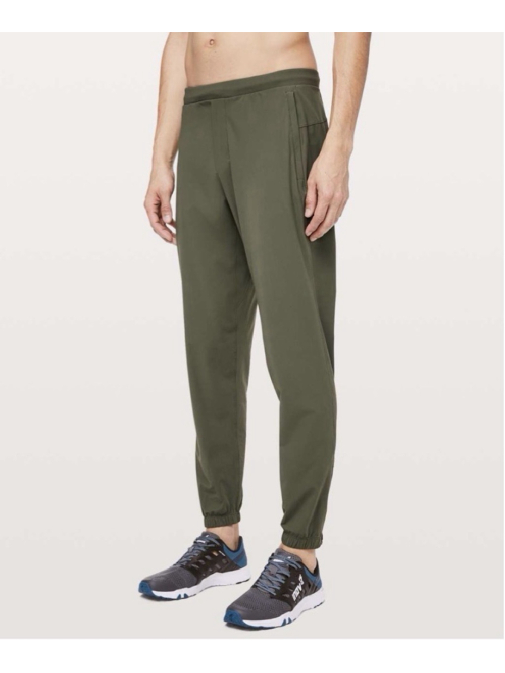 Lululemon Surge Jogger Mens XL Fatigue Green 29" Lightweight Running Pants